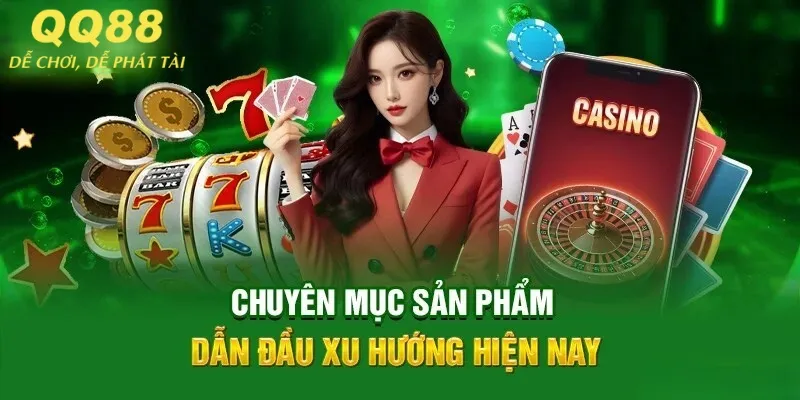Thành viên được tận hưởng kho game hot nhất tại QQ88